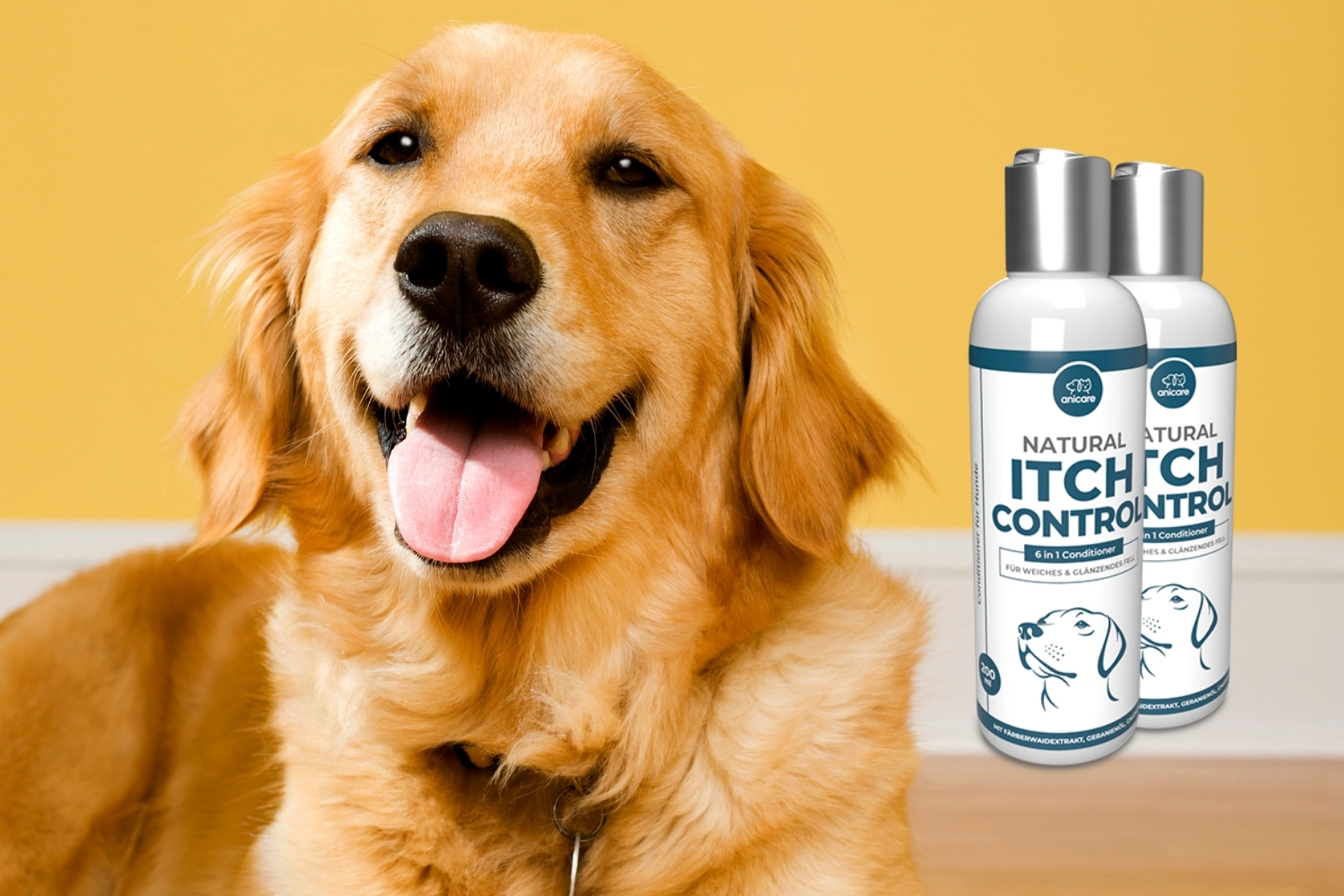 perro con Natural Itch Control